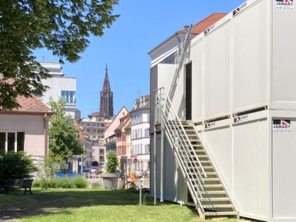 Bureau de chantier – Cité Administrative – Strasbourg (67)